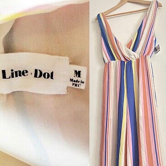 ✌🏼 #1311 Line & Dot Rory Stripe Cropped Jumpsuit - Picture 11 of 16